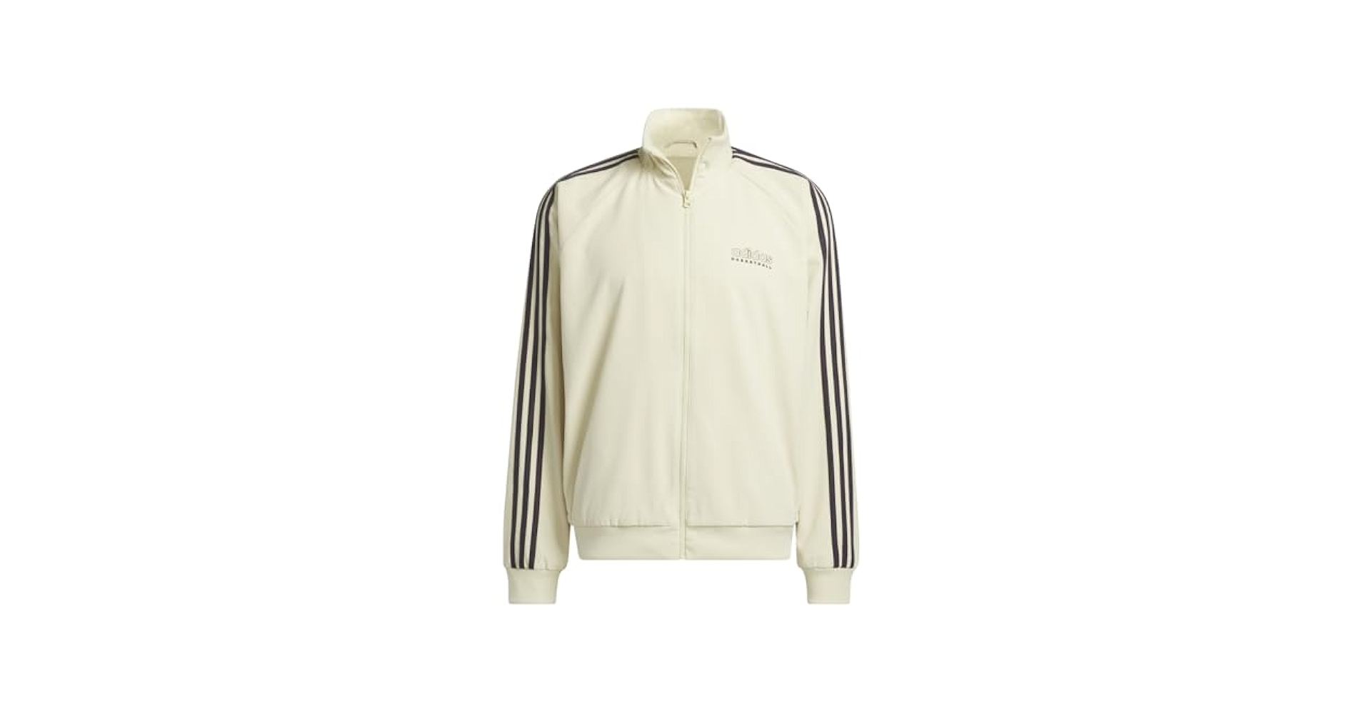 adidas Men's Select Jacket, Sandy Beige, Small at Amazon